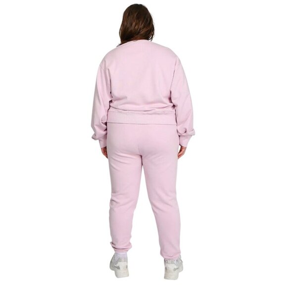 NEW Brunette the Label "Best Friend" Crew | Soft Lavender - Picture 3 of 3